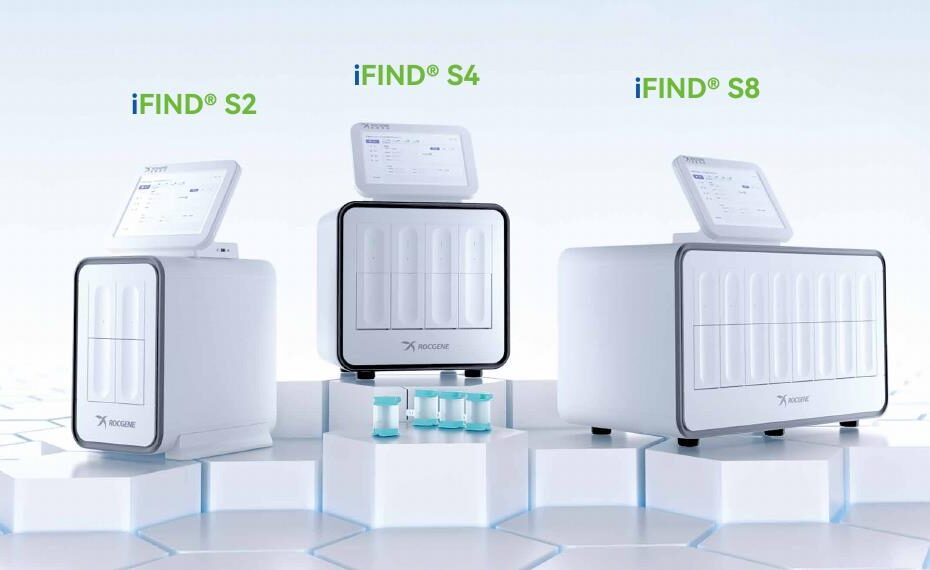 RocGene iFIND S2, S4 and S8 fully automated molecular POCT systems
