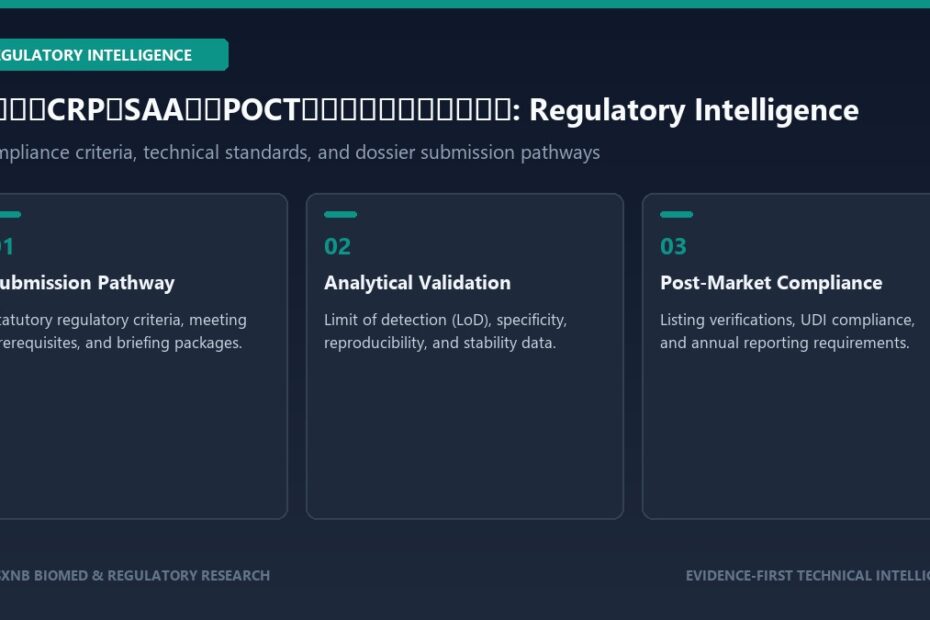 村卫生室CRP与SAA联合POCT对抗生素处方率影响评估 regulatory compliance framework