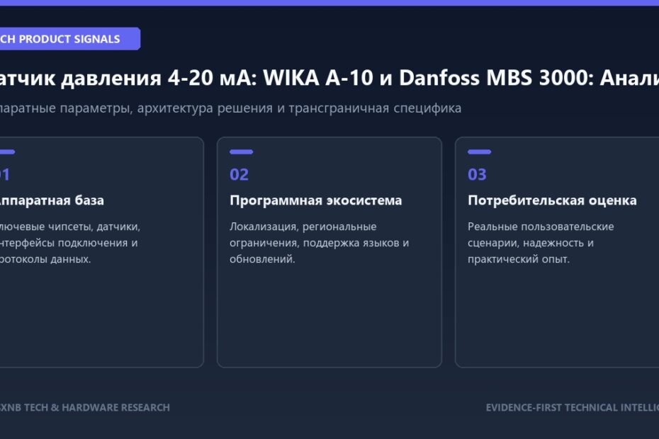 Датчик давления 4-20 мА: WIKA A-10 и Danfoss MBS 3000 технический анализ и характеристики