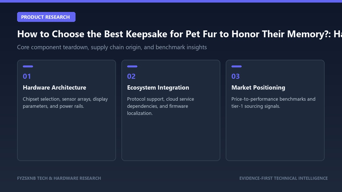 How to Choose the Best Keepsake for Pet Fur to Honor Their Memory? hardware teardown and analysis