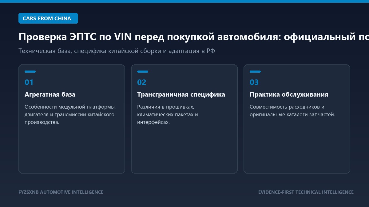 Проверка ЭПТС по VIN перед покупкой автомобиля: официальный портал и чек-лист документов обзор и технические параметры