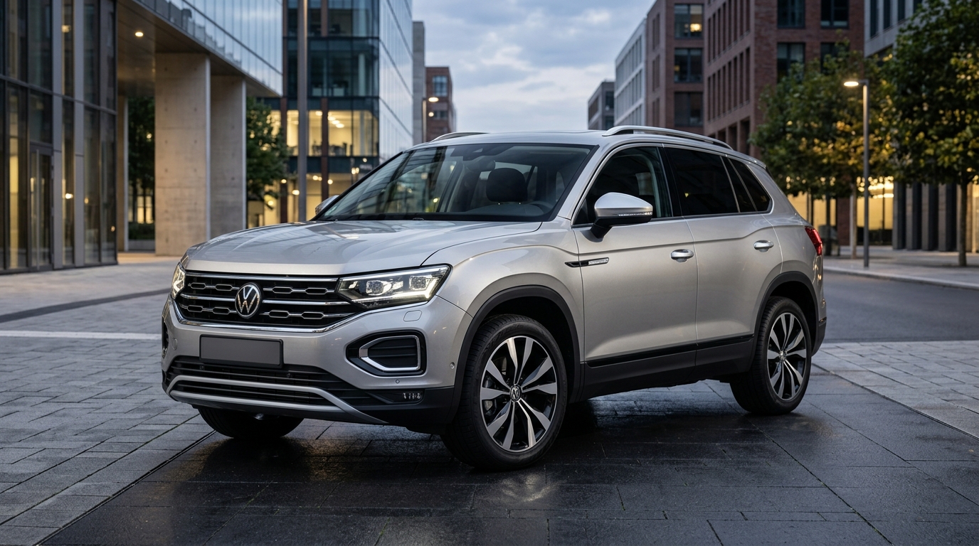 Volkswagen Tayron из Китая среднеразмерный кроссовер обзор