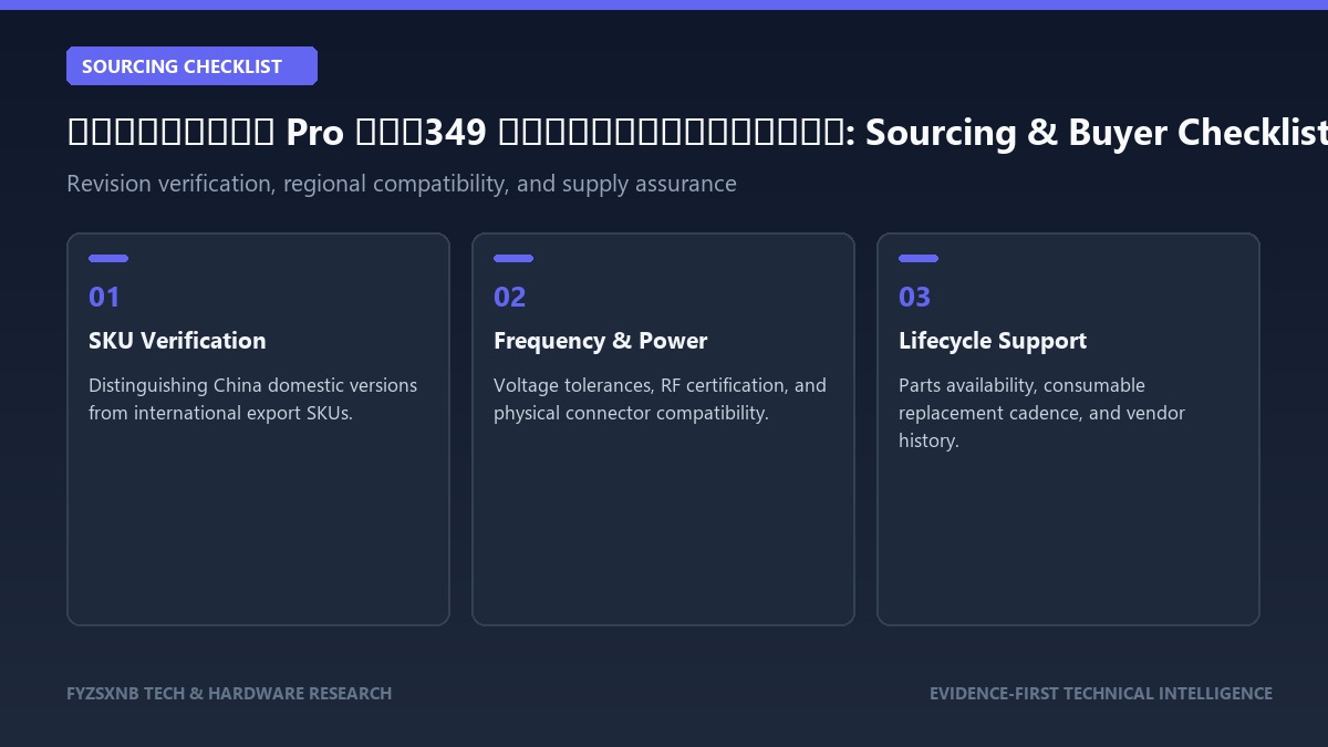 小米米家智能冲牙器 Pro 开售：349 元定价背后的产品信号与选购框架 sourcing checklist and verification guide