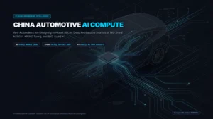 Why Chinese Automakers Are Designing In-House AI Silicon: Deep Architecture Analysis of NIO Shenji, XPENG Turing, and BYD Xuanji A3