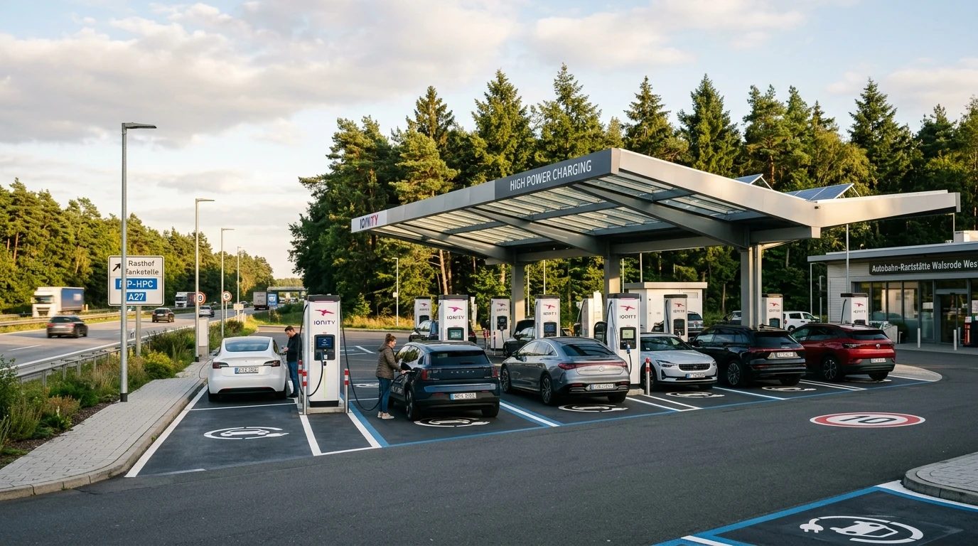 Infographic of BYD FLASH charging infrastructure deployment: 4,239 completed stations in China as of March 2026, targeting 20,000 by year-end; 6,000 global target including 3,000 in Europe.